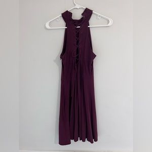 Kendall and Kylie VELVET DRESS size SM